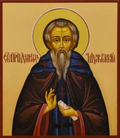 Рукописная икона Даниил Шужгорский