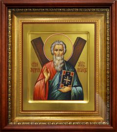 Рукописная икона Андрей Первозванный 34
