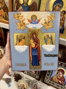 Рукописная икона Купятицкая