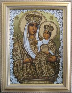 Рукописная икона Фальковичская