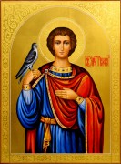 Рукописная икона Трифон 10 