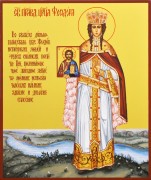 Рукописная икона Феодора Греческая