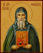 Рукописная икона Платон Исповедник