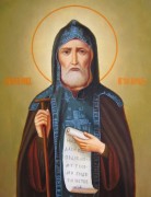 Рукописная икона Иов Почаевский