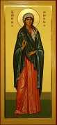 Рукописная икона Иулия Анкирская