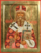 Рукописная икона Александр Самарский
