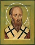 Рукописная икона Альвиан Анейский
