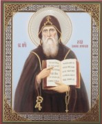 Рукописная икона Лука Печерский