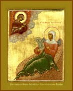 Рукописная икона Матрона Анемнясевская