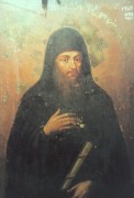 Рукописная икона Моисей Печерский