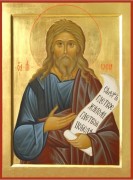 Рукописная икона Осия пророк