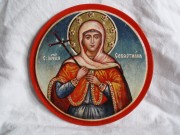 Рукописная икона Севастиана Гераклийская