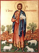 Рукописная икона Фемистоклей Мирликийский