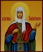 Рукописная икона Ирина Константинопольская