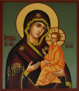 Рукописная Югская икона Божией Матери