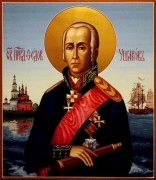Рукописная икона Феодор Ушаков 3