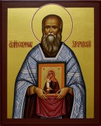 Рукописная икона Серафим Загоровский